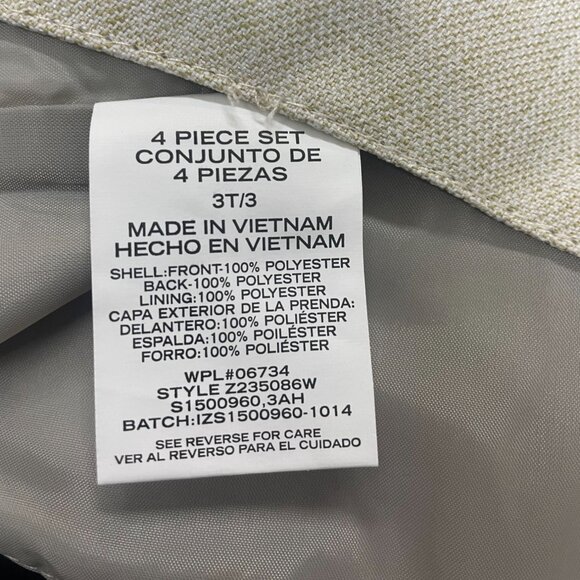 Izod Boy's Gray Dress Vest Sz 3T/3 - NWT - Picture 9 of 10